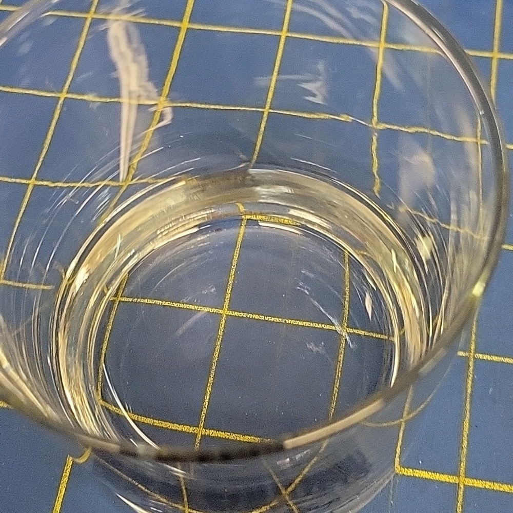 Jack Daniels Whiskey Glass - Black and Gold 3" tall - Picture 3 of 4